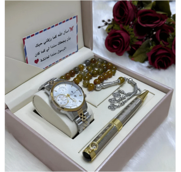 طقم ساعه رجالي