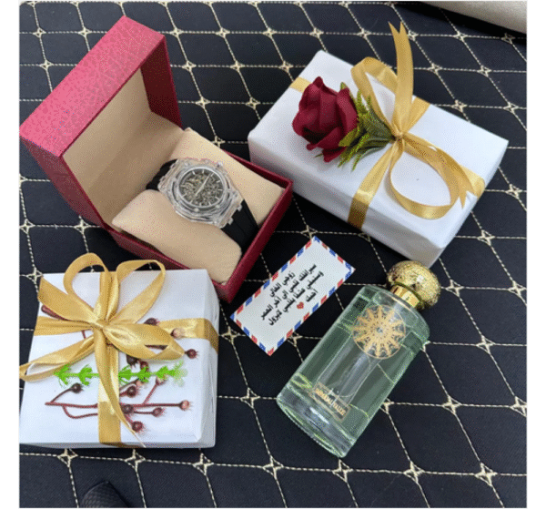ساعه رجالي الهبه الجديده